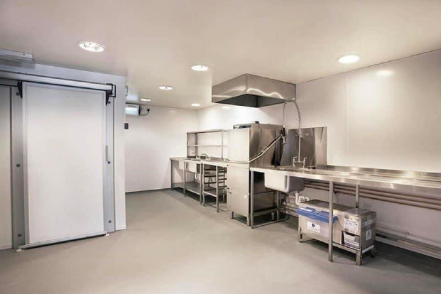 Thiết kế bếp nhà hàng nhỏ gọn