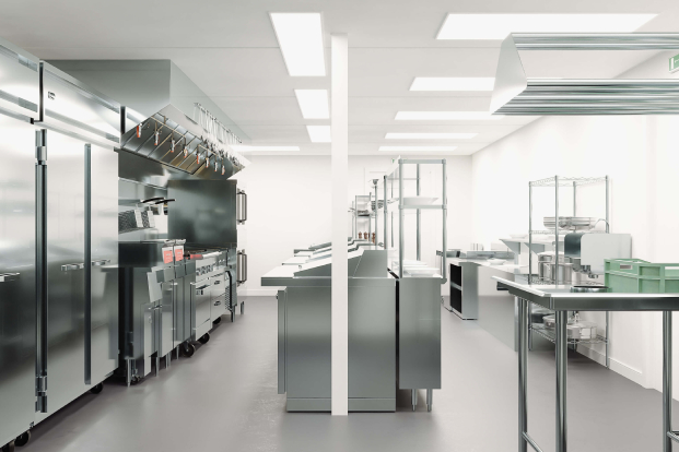 Thiết kế bếp dành cho nhà hàng hiện đại năm 2025